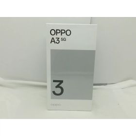 【未使用】Oppo ymobile 【SIMフリー】 OPPO A3 5G 4GB 128GB ブラック【川崎】保証期間3ヶ月