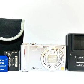 【極美品・返品保証】Panasonic LUMIX DMC-ZX1 シルバー