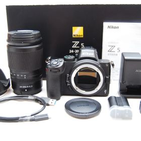 ★極上美品 Nikon ミラーレス ショット数３７６３回 Z5 レンズキット NIKKOR Z 24-200mm f/4-6.3 VR ニコン★
