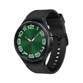 Galaxy Watch6 Classic 47mm ブラック スマートウォッチ 本体 端末 Samsung 純正 国内正規品 2023年発売 FeliCa対応 android対応 Bluetooth v5.3 通話機能 GPS搭載 最大40時間のバッ