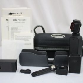 【美品 返品保証】 dji Pocket 2 アクションカメラ MAXCAMケース付き e14398