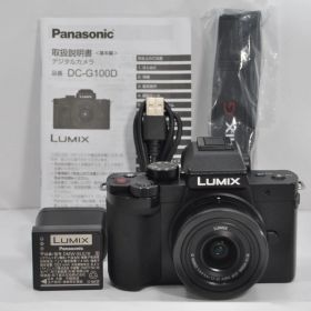 Panasonic パナソニック Vlog G100K 標準ズームレンズキット ブラック DC-G100K-K