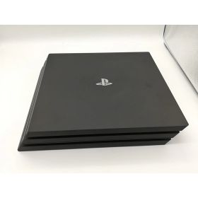 【中古】SONY PlayStation4 Pro ジェット・ブラック 1TB CUH-7000BB01【川崎駅前】保証期間1ヶ月【ランクB】