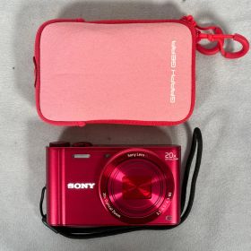 【管2606-179】SONY ソニー サイバーショット DSC-WX300 レッド コンパクトデジタルカメラ 動作未確認 現状渡し