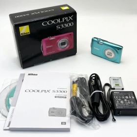 ニコン Nikon デジタルカメラ COOLPIX S3300 GR [ミントグリーン]【中古】【良い】【20333216635】