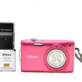 ニコン COOLPIX S3300 コンパクトデジタルカメラ ピンク Nikon