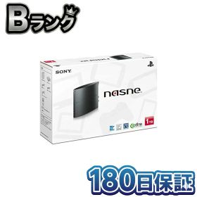 【中古】 整備済み品 SONY ソニー nasne ナスネ 1TBモデル CUHJ-15004 ネットワークレコーダー メディアストレージ 本体 PS4 PS5 スマホ タブレット 外付けHDD 録画 地デジ BS CS 対応 徹底除菌清掃済 高