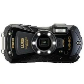 PENTAX WG-90 ブラック 本格防水デジタルカメラ 14m防水 (連続2時間) 1.6m耐衝撃 防塵 -10°C耐寒 アウトドアで活躍するタフネスボディ CALSモード搭載で 現場記録など幅広いビジネスシーンで活躍