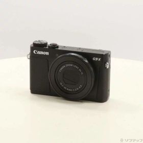 【中古】Canon(キヤノン) PowerShot G9 X MARK II ブラック 【198-ud】