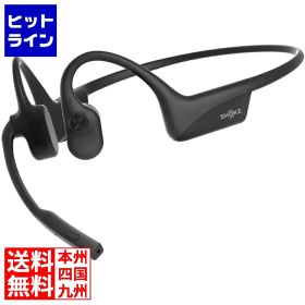 ワイヤレス骨伝導ヘッドセット Shokz OpenComm 2 2025 Upgrade SKZ-EP-000039 オープンイヤー オフィス スポーツ 最大16時間連続通話 音楽 イヤホン
