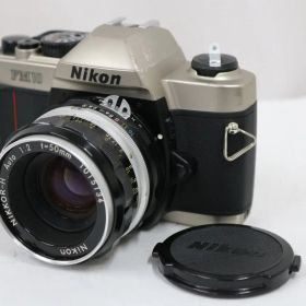 【返品保証】 ニコン Nikon FM10 NIKKOR-H Auto Ai改 50mm F2 ボディレンズセット e14277