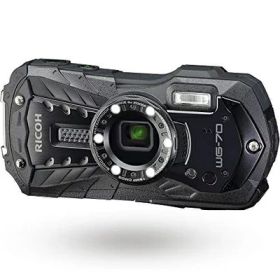 【中古】 RICOH WG-70 ブラック リコー本格防水デジタルカメラ 14m防水 (連続2時間) 1.6m耐衝撃 防塵 -10℃耐寒 アウトドアで活躍するタフネスボディ CALSモード搭載で 現場記録など幅広いビジネスシーンで活躍 03866