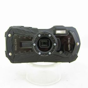 【中古】 (リコー) RICOH WG-70 ブラツク【中古カメラ コンパクトデジカメ】 ランク：B