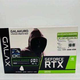 【玄人志向】GeForce GK-RTX2070-E8GB/MINI white