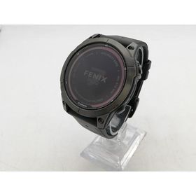 【中古】Garmin fenix 7 Pro Sapphire Dual Power 47mm 010-02777-52 Carbon Gray シリコンバンド【柏】保証期間１ヶ月【ランクB】
