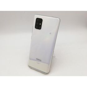 【中古】SAMSUNG au 【SIMロック解除済み】 Galaxy A51 5G プリズム ブリックス ホワイト 6GB 128GB SCG07【鹿児島中町】保証期間１ヶ月【ランクB】