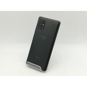 【中古】SAMSUNG docomo 【SIMロック解除済み】 Galaxy A51 5G プリズムブリックス ブラック 6GB 128GB SC-54A【神戸】保証期間１ヶ月【ランクA】