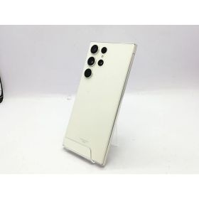 【中古】SAMSUNG au 【SIMフリー】 Galaxy S23 Ultra クリーム 12GB 256GB SCG20【立川フロム中武】保証期間1ヶ月【ランクC】