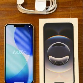 iPhone 16e バッテリー99% 128GB SIMフリー