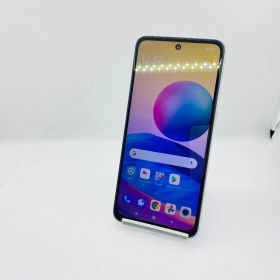 ★【中古品】 Redmi Note10 XIG02 シルバー au 管理:oOy7