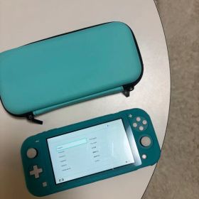 Nintendo Switch Lite 本体 ターコイズ ケース付き