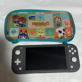 Nintendo Switch Lite 本体 グレー どうぶつの森ケース付