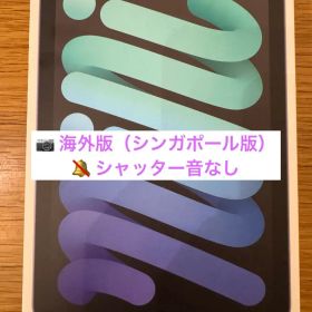 iPad mini6 64GB Cellular SIMフリー 海外版