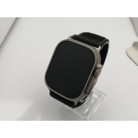 【中古】Apple Apple Watch Ultra2 49mm Cellular チタニウムケース/ブルー/ブラックトレイルループ(M/L) MRF63J/A【広島本通】保証期間１ヶ月【ランクA】