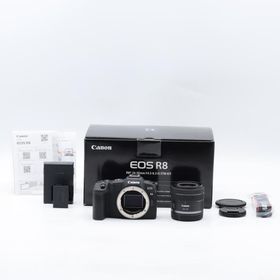 Canon EOS R8 RF 24-50mm f4.5-6.3 IS STM レンズキット ショット数 1000以下 ほぼ新品
