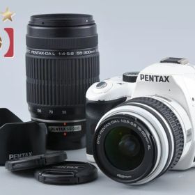 【中古】PENTAX ペンタックス K-x ダブルズームレンズキット ホワイト