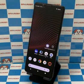 【中古】Xperia 1 III 12GB/256GB フロストブラック SO-51B docomo版SIM