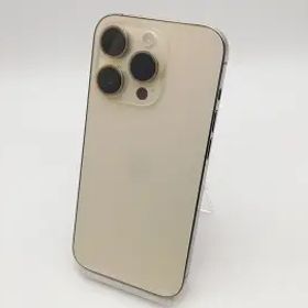 【中古】Apple 国内版 【SIMフリー】 iPhone 14 Pro 128GB ゴールド MQ073J/A【鹿児島中町】保証期間１ヶ月【ランクC】