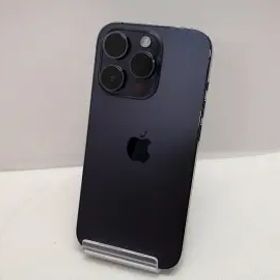 【中古】Apple 国内版 【SIMフリー】 iPhone 14 Pro 128GB ディープパープル MQ0F3J/A【仙台駅東口】保証期間１ヶ月【ランクB】