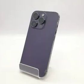 【中古】Apple 国内版 【SIMフリー】 iPhone 14 Pro 128GB ディープパープル MQ0F3J/A【立川フロム中武】保証期間１ヶ月【ランクB】