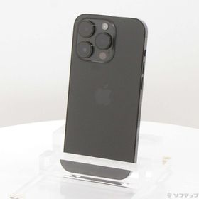 (中古)Apple iPhone14 Pro 256GB スペースブラック MQ0Q3J/A SIMフリー(198-ud)