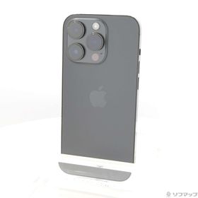 (中古)Apple iPhone14 Pro 256GB スペースブラック MQ0Q3J/A SIMフリー(348-ud)