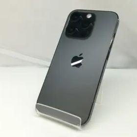 【中古】【赤ロム保証あり】Apple au 【SIMフリー】 iPhone 14 Pro 256GB スペースブラック MQ0Q3J/A【札幌】保証期間１ヶ月【ランクC】