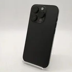【中古】Apple au 【SIMフリー】 iPhone 14 Pro 256GB スペースブラック MQ0Q3J/A【札幌南2条】保証期間１ヶ月【ランクA】