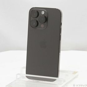 (中古)Apple iPhone14 Pro 256GB スペースブラック MQ0Q3J/A SIMフリー(295-ud)