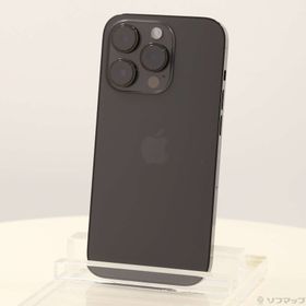 (中古)Apple iPhone14 Pro 256GB スペースブラック MQ0Q3J/A SIMフリー(276-ud)