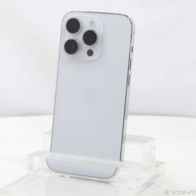 (中古)Apple iPhone14 Pro 256GB シルバー MQ0Y3J/A SIMフリー(297-ud)