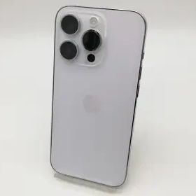【中古】Apple docomo 【SIMフリー】 iPhone 14 Pro 256GB シルバー MQ0Y3J/A【鹿児島中町】保証期間１ヶ月【ランクB】