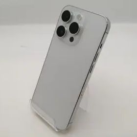 【中古】Apple 楽天モバイル 【SIMフリー】 iPhone 14 Pro 256GB シルバー MQ0Y3J/A【新宿東口】保証期間１ヶ月【ランクC】