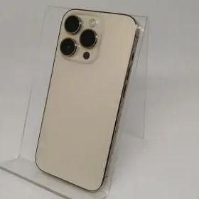 【中古】Apple au 【SIMフリー】 iPhone 14 Pro 256GB ゴールド MQ173J/A【三宮センター】保証期間１ヶ月【ランクC】