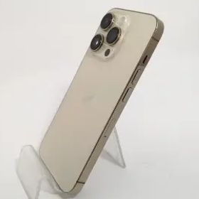 【中古】Apple docomo 【SIMフリー】 iPhone 14 Pro 512GB ゴールド MQ223J/A【新宿2】保証期間１ヶ月【ランクC】