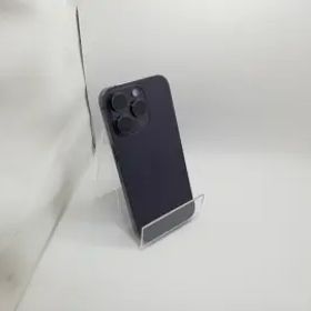 【中古】Apple SoftBank 【SIMフリー】 iPhone 14 Pro 512GB ディープパープル MQ283J/A【秋葉3号】保証期間１ヶ月【ランクC】
