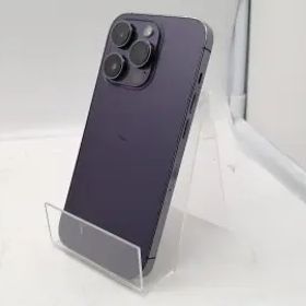 【中古】Apple 国内版 【SIMフリー】 iPhone 14 Pro 512GB ディープパープル MQ283J/A【仙台駅東口】保証期間１週間【ランクC】