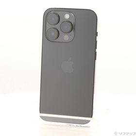 (中古)Apple iPhone14 Pro 1TB スペースブラック MQ2F3J/A SIMフリー(262-ud)