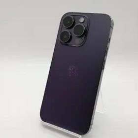 【中古】Apple docomo 【SIMフリー】 iPhone 14 Pro 1TB ディープパープル MQ313J/A【札幌】保証期間１ヶ月【ランクC】