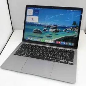 【中古】Apple MacBook Air 13インチ M1(CPU:8C/GPU:7C) 8GB/256GB スペースグレイ MGN63J/A (M1・2020)【秋葉3号】保証期間１ヶ月【ラン
